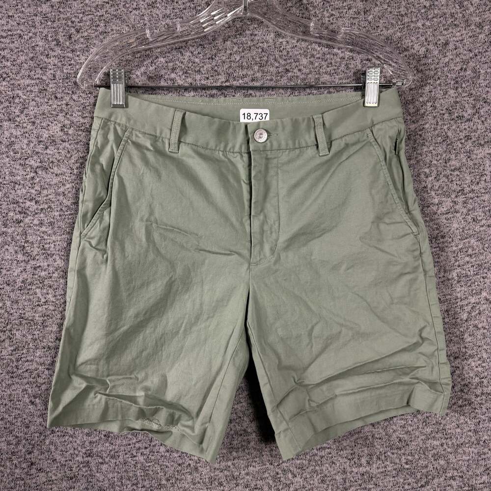 Radmor Golf Men's Size 30 Green Cotton 7.5" Inseam Chino Shorts